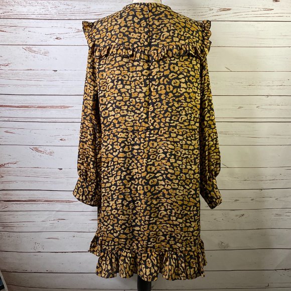 Who What Wear Leopard Dress Plus Sz 1X - Picture 2 of 11